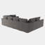 Canapé modulaire en velours Kandle-336646011