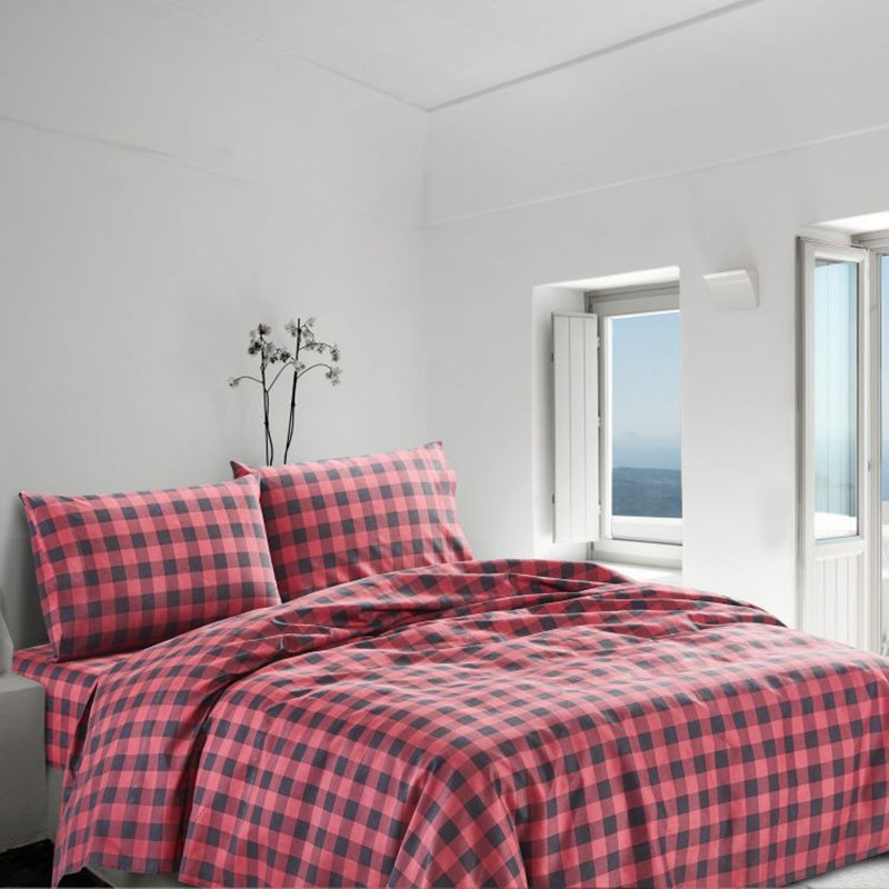 Ensemble de draps MF, Ensemble de draps pour lit double + drap-housse + 