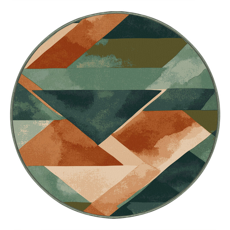 Horizon Hues Rug, Round 4'
