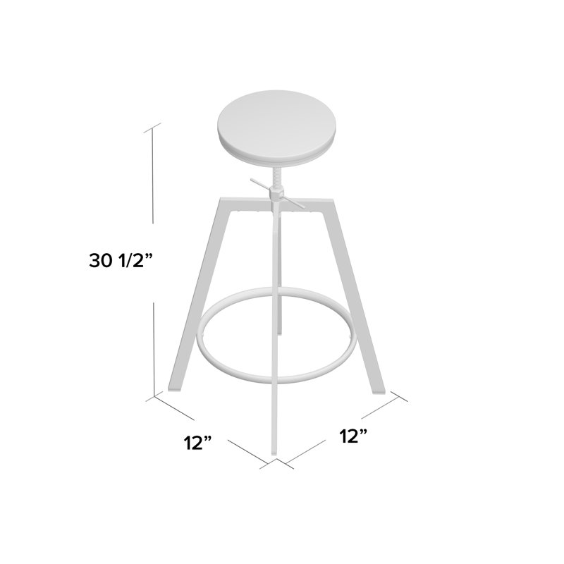 Tabouret de bar réglable en hauteur Mcclinton