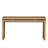 60'' Farmhouse Console Table - Retro Wooden Entryway Table With Double Board Suspension Design-958270490