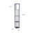 Raffles 62.52'' Traditional Floor Lamp-859005752