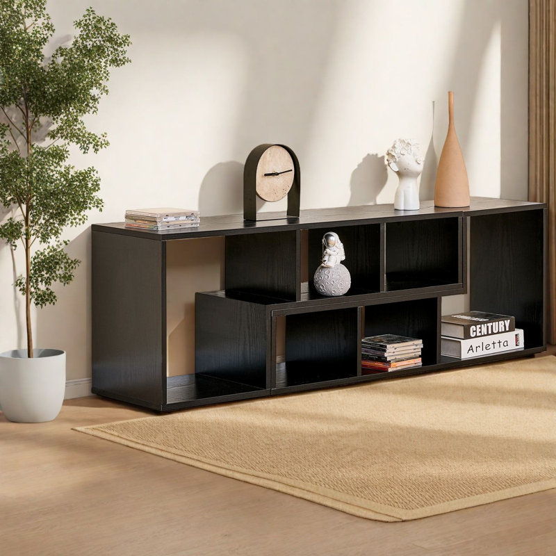 Meuble télé extensible et meuble télé, rangement pour la maison moderne en MDF