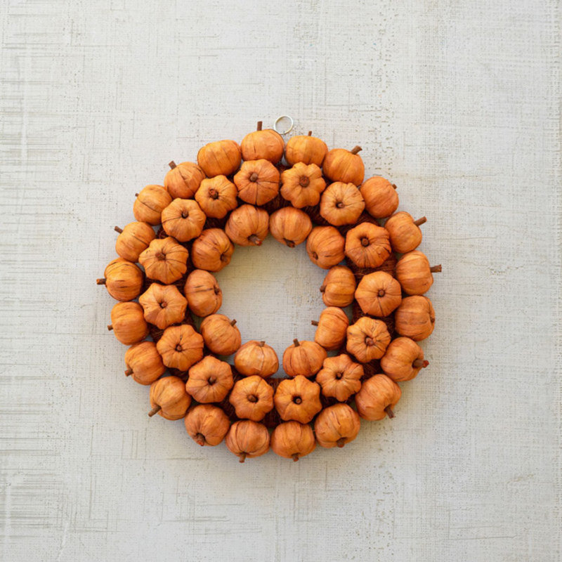 Couronne de citrouille H 19 po Kalalou