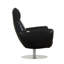 Chaise rembourrée en cuir italien moderne-1865678294