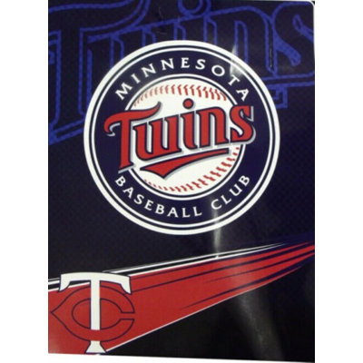Minnesota Twins Plush Blanket