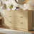 Six-Drawer Double-Row Chest of Drawers, Modern Style White Textured Chest-292484319