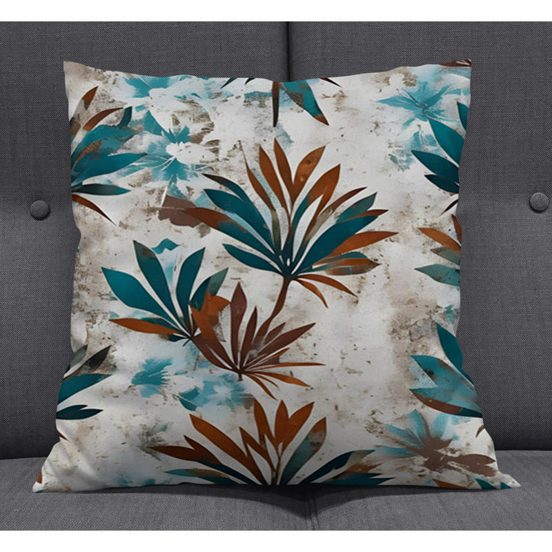 Coussin décoratif, Housse de coussin seulement - sans coussin, H 16 po x l 16 po