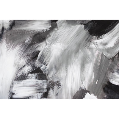 Brush Strokes - Wrapped Canvas Print