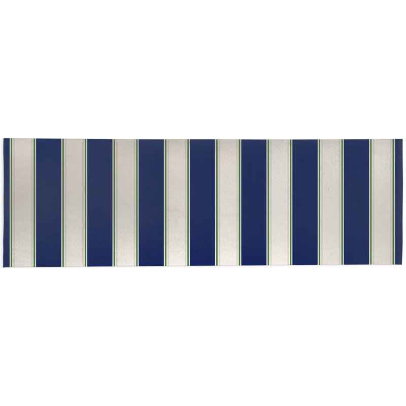Cabana Stripe Outdoor Rug, Runner 2'6" x 8'