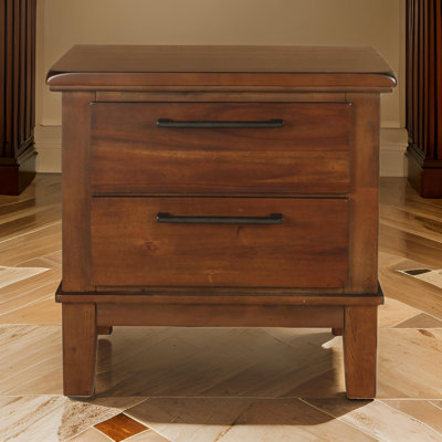 Table de chevet 2 tiroirs Janea