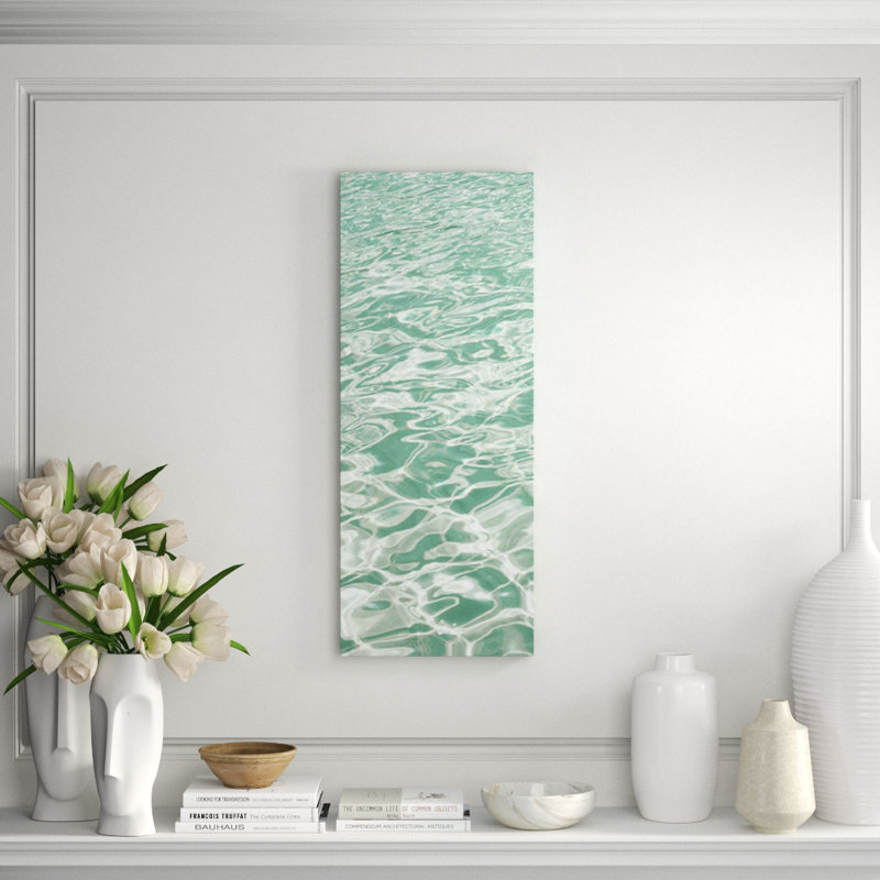 Emerald Aqua II Print by Sofia Fox, Outdoor