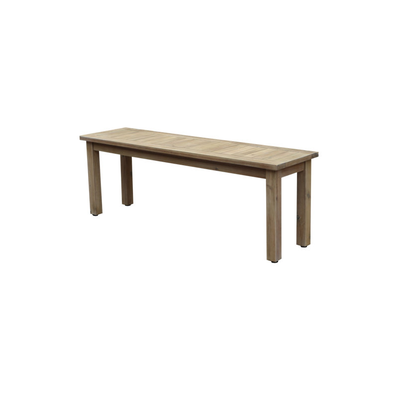 Bowery 59'' Rectangular 6 - Person Outdoor Dining Set, Teak