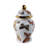 Gherghina Decorative Ceramic Butterfly Design Jar With Lid - Contemporary Tall Table Jar Decor - Versatile Jar Or Vase For Flowers In Living Room - 9"-11229159