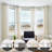 Hrishaan Adjustable Bay Window Single Curtain Rod-898936628