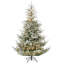 9' H Lighted Artificial Christmas Tree