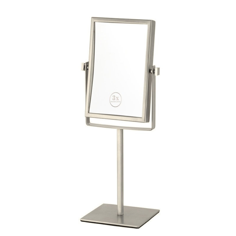 Metal Mirror, Satin Nickel