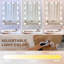 Miroir de salle de bain avec lumières et grossissement 10X, miroir de maquillage avec commande tactile, éclairage DEL à intensité variable 3 couleurs, rotation à 360 °, cadre en aluminium robuste-1820997009-1820997010