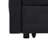 Loveseats Sofa Bed With Pull-Out Bed,Adjsutable Back-Black