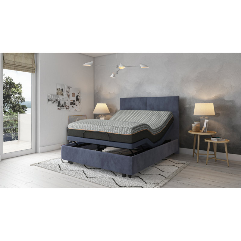 Matelas simple hybride Copper Lux 12 po avec couche de confort et mémoire de forme, Lit simple, 12.07"