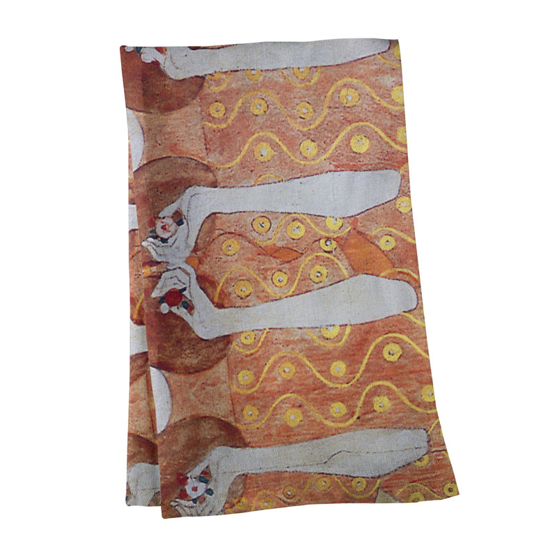 Serviette de thé ange mariés Magaw, Brun, Polyester sergé