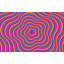 Papier peint de qualité supérieure - tourbillons psychédéliques-1874875105