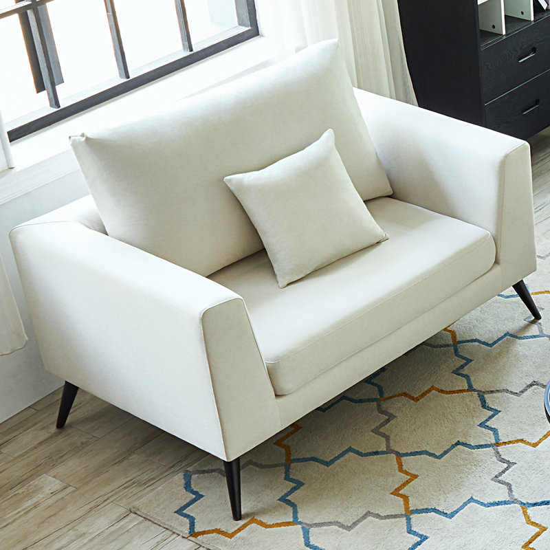 Cotton Blend Loveseat