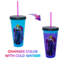Buffle argenté 24 oz Gobelet de voyage en plastique