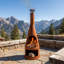 Foyer d'extérieur en acier 70 po avec support à bûches Chiminea