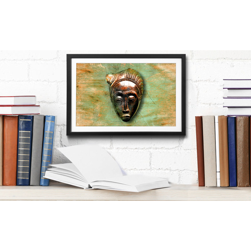 African Mujer - Single Picture Frame Print, 40cm H x 60cm W