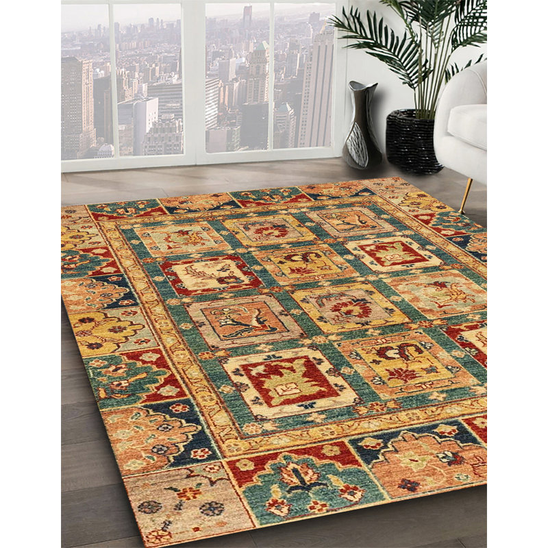 Oriental Indoor Rug, Round 5'