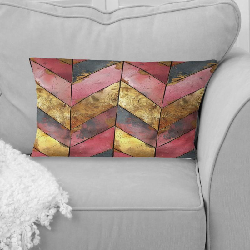 Aucun motif - Coussin lombaire Mid-Century