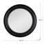 Miroir rond 20,5 x 1,4 x 20,5 po, miroir décoratif pour meuble d'entrée de salon ou de salle de bain