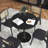 Round Dining Table, Table Small Kitchen Table For Dining Room Kitchen Living Room Mid-Century Leisure Table Bistro Table-926437961-926695656
