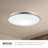 Brook 13-in Brushed Gold dimmable LED Flush Mount-124959426-124959428