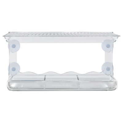 Silkleaf Wood Hanging Tray Bird Feeder