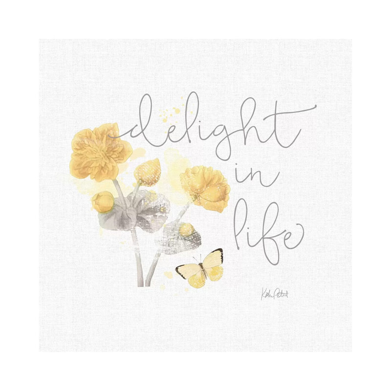 Sunny Day VI by Katie Pertiet - Wrapped Canvas Print, 30.48cm H x 30.48cm W x 1.905cm D
