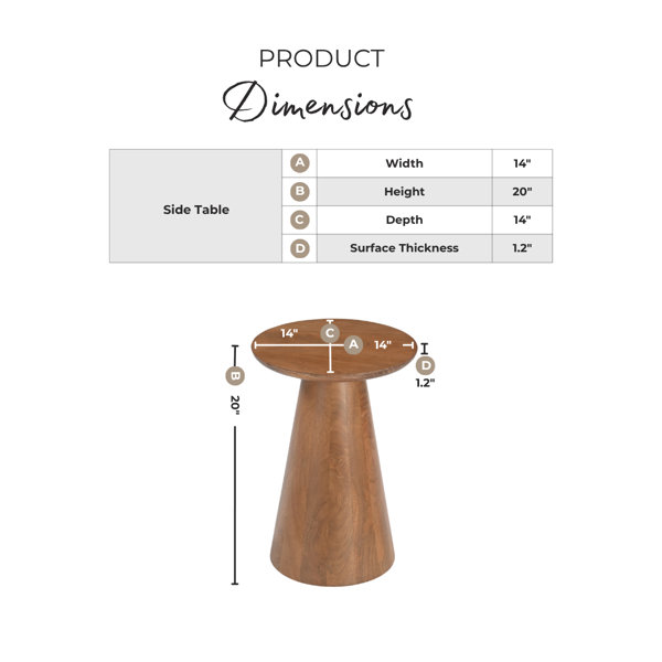 Dimensions du produit