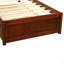 Base de lit simple avec lit gigogne en bois-577983901