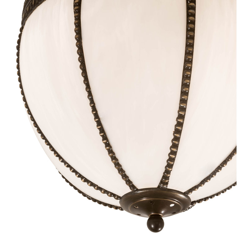 Meyda Tiffany & Stained Glass 2 - Light Semi Flush Mount