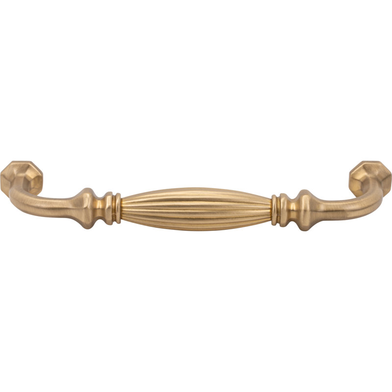 Roscato Pull, Satin Brass, 5 1/16"