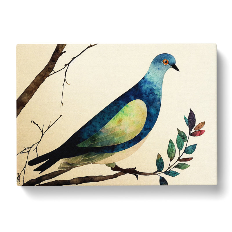 Dove Bird In Vol.7 - Wrapped Canvas, 50cm H x 76cm W x 3cm D