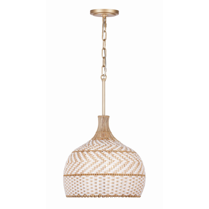 Blairwood 3 - Light Gold Dome Pendant