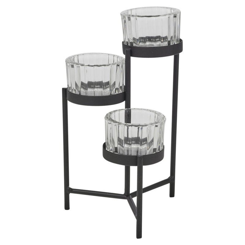 Metal Tabletop Candelabra