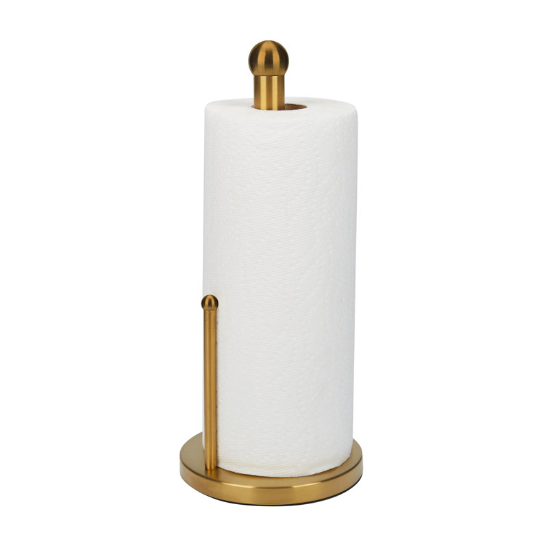 Paper Towel Holder In Gold, Gold
