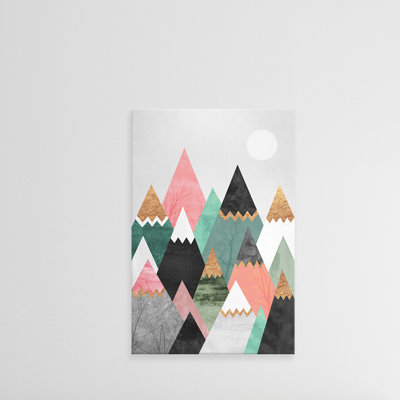Pretty Mountains - Print on Canvas