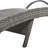 80'' Outdoor Wicker Chaise Lounge Chairs Set of 2, Patio Rattan Reclining Chair Pull-out Side Table Adjustable Backrest Ergonomic Wave Design Pool Sunbathing Recliners, Gray-2136783210