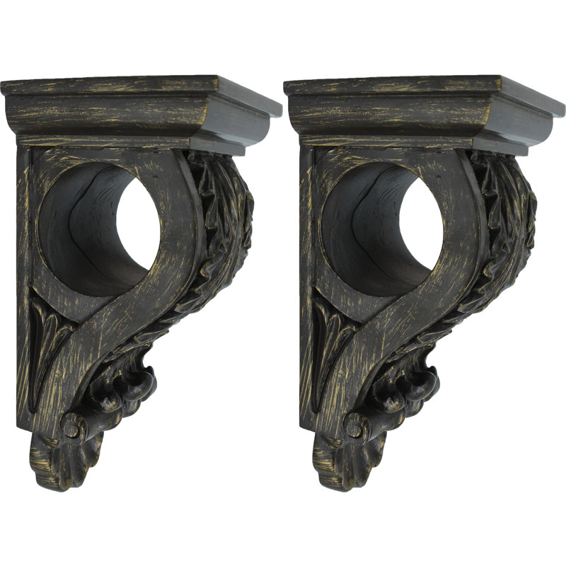 Applique pour rideau Botti, Bronze