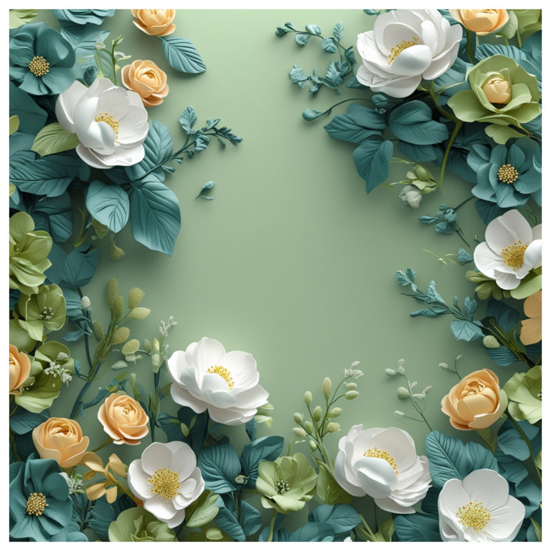 Édredon blanc et roses jaunes, Grand lit