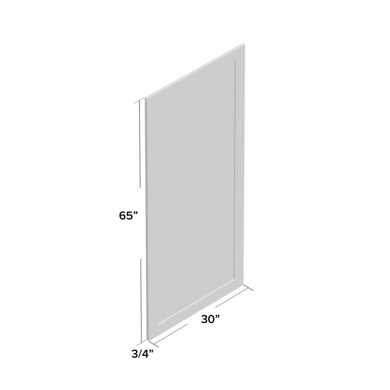 Miroir mural Sandersville, 65 po x 30 po